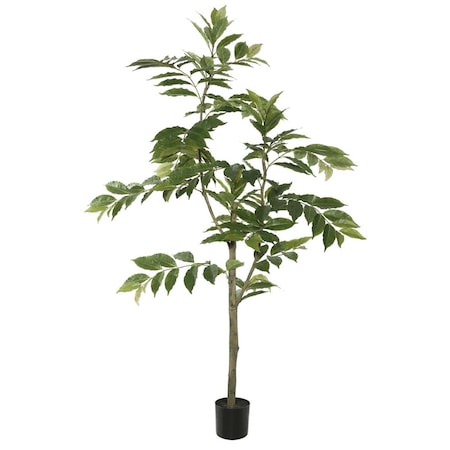 Dare2Decor 5ft. Potted Nandina Tree Leaves - Green DA2675615